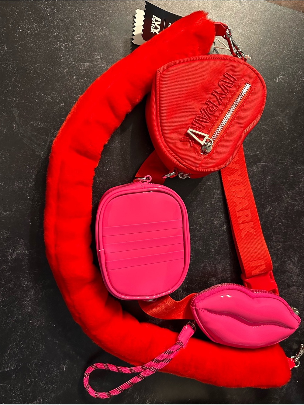 NWT Ivy Park Fanny Pack Set